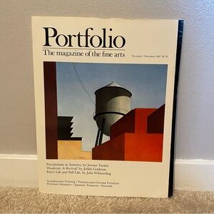 Vintage Portfolio Magazine of Fine Arts - Nov/Dec 1982 - GUC
